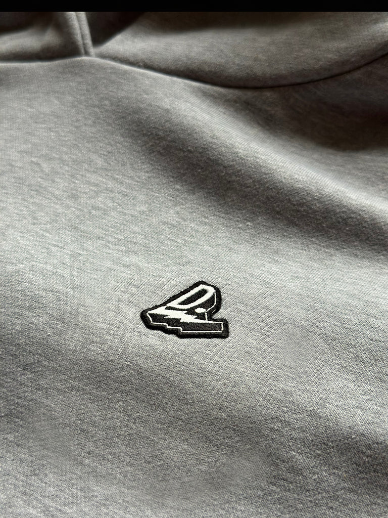 Hoodie Daömey Bolt logo Gris