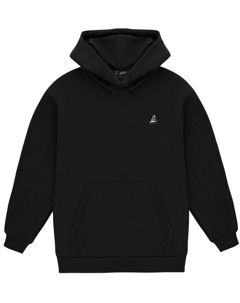 Hoodie Daömey Bolt logo Noir